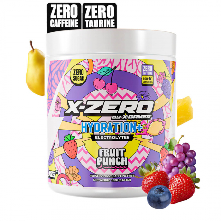 X-GAMER X-Zero 160 gram Fruit Punch - Hydration+