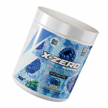 X-GAMER X-Zero 160 gram Blue Raspberry - Hydration+