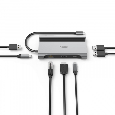 HAMA USB-C Hub Multiport x 7 Ports