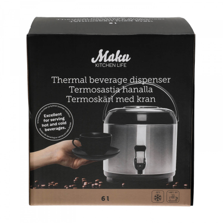 MAKU Thermal Beverage Dispenser 6 L