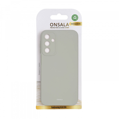 ONSALA Back Silicone Touch Recycled Samsung A16 4G/A16 5G Concrete