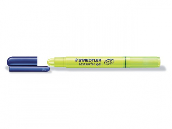 Tekstmarker Staedtler Gel Gul (10 stk)