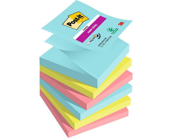 BildeNotatblokk Post-It Sszn 76X76 Cosmic (6 stk)