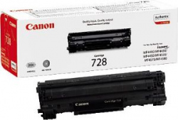 BildeTonerkassett, erstatter Canon CRG 728 sort (2100 sider) 