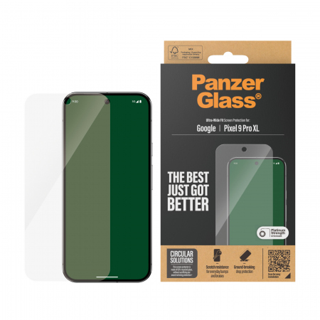 PANZERGLASS Google Pixel 9 Pro XL Screen Protector, UWF