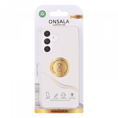 ONSALA Recycled Clear Case Samsung A26 5G