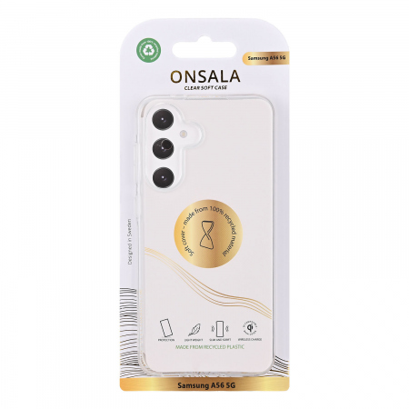 ONSALA Recycled Clear Case TPU Samsung A56 5G