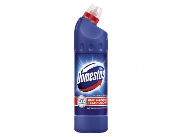 Toalettrens Domestos M/Klor0,75L (9 stk)