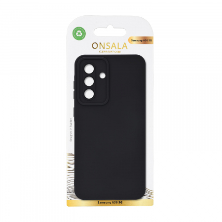 ONSALA Back Silicone Touch Recycled Samsung A36 5G Black