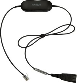 JABRA Smart Cord QD to RJ9 straight 0 8